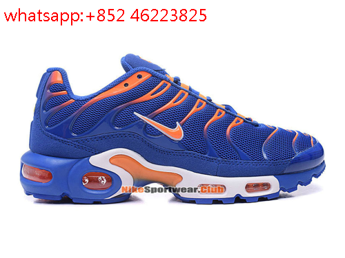 nike tn orange et bleu